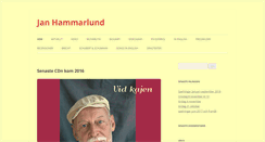 Desktop Screenshot of janhammarlund.se